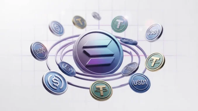 In Solana news today, the stablecoin market cap surpassed $15Bn as USD1 and USDGO push the non-USDC/USDT to an all-time high of $4.81Bn.