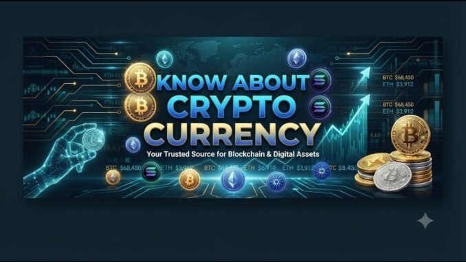 What Is Cryptocurrency? A Beginner's Guide to Bitcoin, Blockchain & Digital Money
