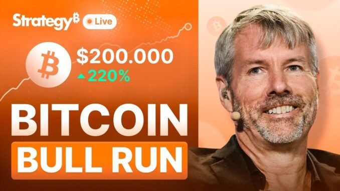 🚨 BTC PUMP ALERT | Michael Saylor Message, Bitcoin News & BTC Bull Run Price Prediction