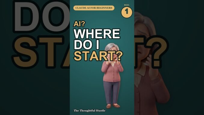 Claude AI for Beginners: How to Get Started (Free) #Shorts