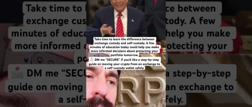 Dm me SECURE if you need step by step guide. #xrp #crypto #XRPCommunity #SelfCustody #CryptoSecurity