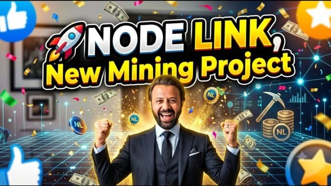 # 🚀 NODE LINK, New Mining Project, Step By Step Guide
