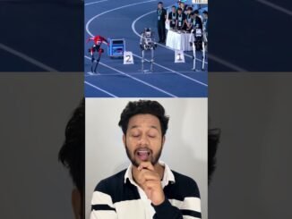 This AI powered robot broke Usain bolt world record ||  #ytshorts #ai #ainews #aivideos #aitools