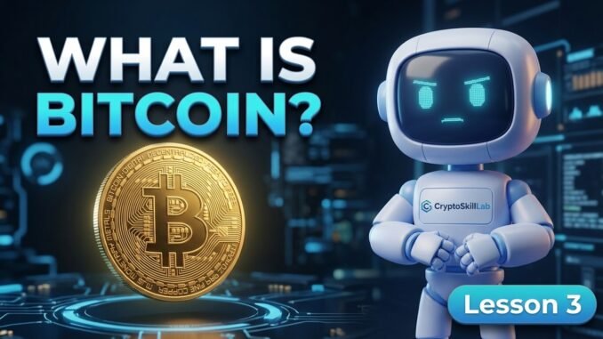 What Is Bitcoin? | Bitcoin Basics Explained Simply | Complete Beginner Guide | CryptoSkillLab