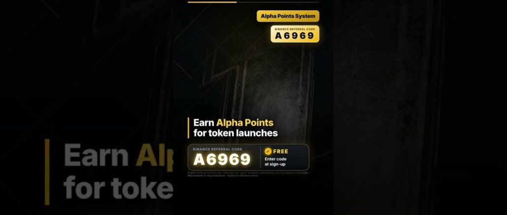 Binance Alpha Guide 2026: Access Early Crypto Tokens | Code A6969 — Do This First 🚀