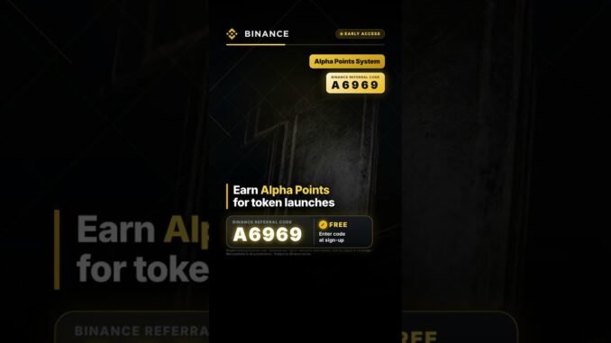 Binance Alpha Guide 2026: Access Early Crypto Tokens | Code A6969 — Do This First 🚀