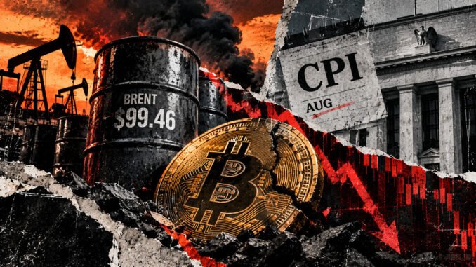 Bitcoin faces oil inflation risk ahead of Friday’s CPI