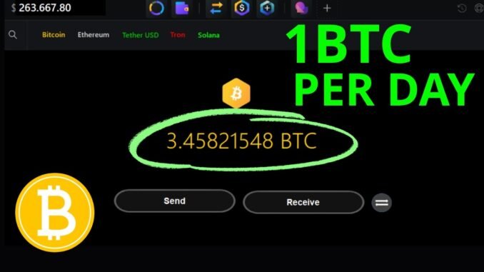 Bitcoin mining app - Proof of withdraw ( High-profit and easy )