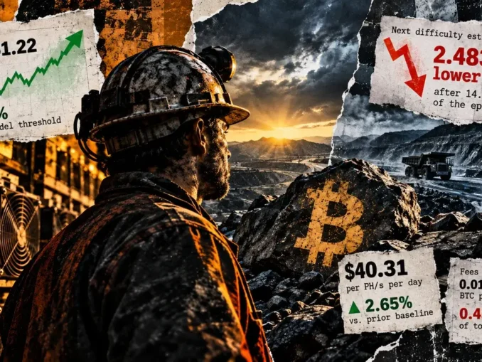 Bitcoin mining economics improve as BTC price rises