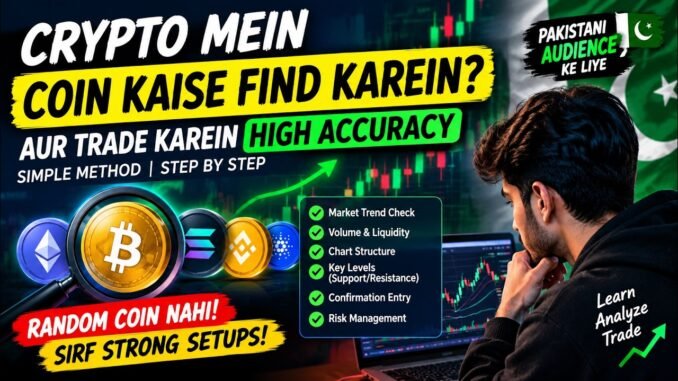 Coin Select Karne Ka Secret! 🔥 Crypto Trading For Beginners | Pakistan