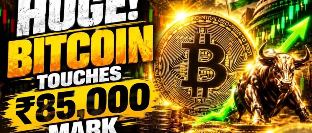 CoinSwitch Crypto Market Pulse: Huge! Bitcoin Touches ₹85,000 Mark। Top News of The Day