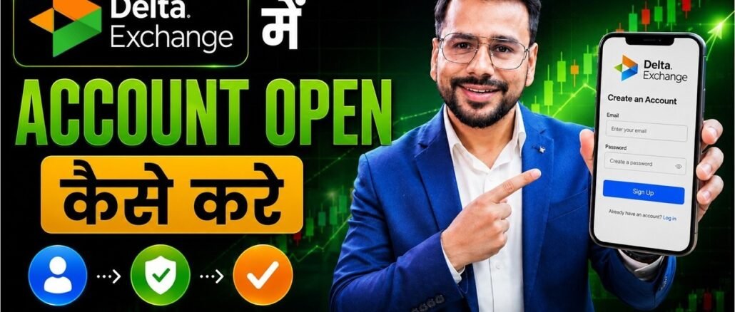 Delta Exchange India Account Opening Process FULL GUIDE | Crypto Trading App | Trading for Beginners