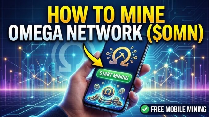How to Mine Omega Network ($OMN) Mobile Mining Guide for Beginners!