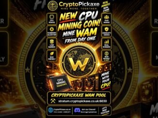 🔥 NEW CPU MINING COIN! Mine WAM With RandomX ⛏️     #WAM #WAMCoin #CPUMining #RandomX #CryptoMining
