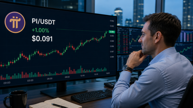 Pi holds above $0.091 as OpenPay restores cash-in feature