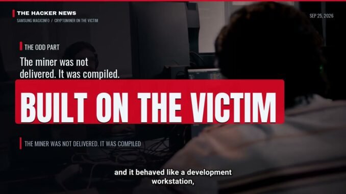 Samsung MagicINFO Flaw Lets Hackers Build Crypto Miners Inside Your Network