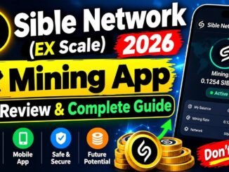 Sible Network (EX Scale) Mining App 2026 | Full Review & Complete Mining Guide