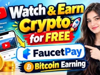 Watch & Earn Crypto for FREE | FaucetPay Bitcoin Earning 2026