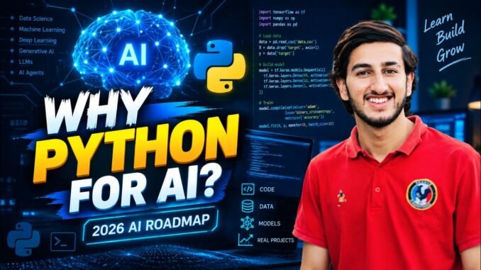 Why Python Is Important for AI in 2026 | AI for Beginners
