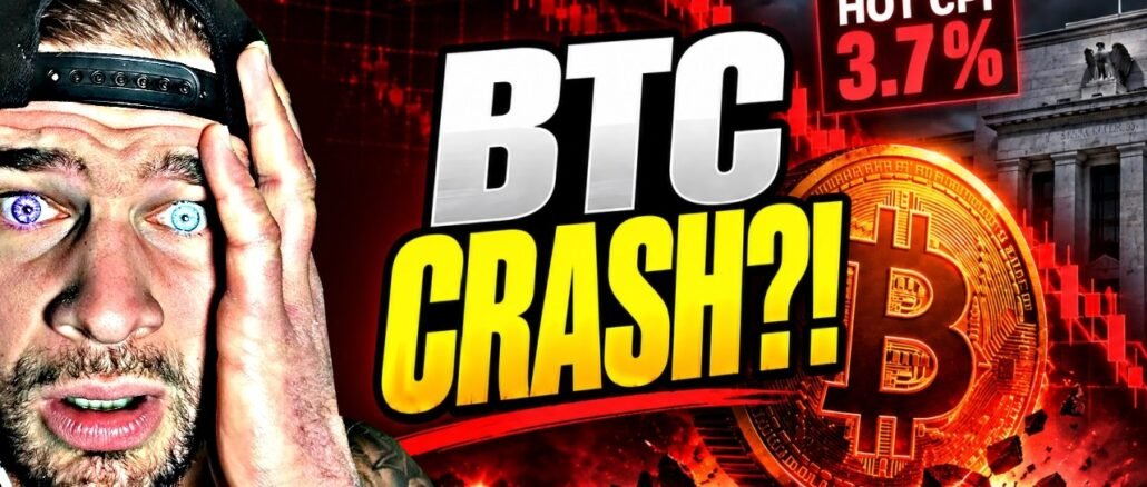 BITCOIN JUST GOT BAD NEWS… IS A MASSIVE CRASH NEXT?! 🔴 LIVE