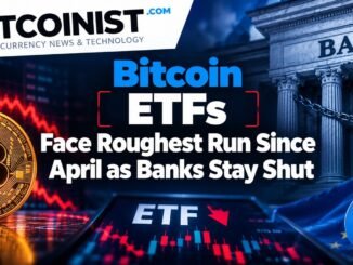 Bitcoin ETFs Face Roughest Run Since April as Banks Stay Shut