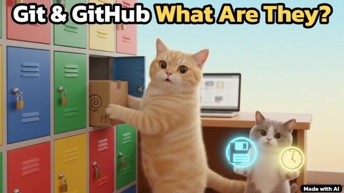 [EN] What Are Git and GitHub? Explained Simply for Total Beginners | AI, What Now?