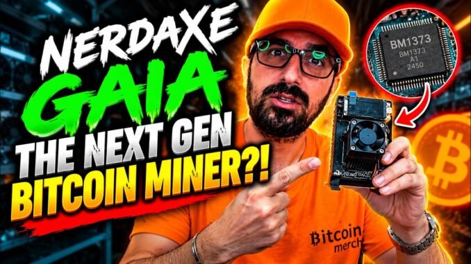 NerdAxe Gaia Setup Guide! The NEXT GEN Home Bitcoin Miner Is HERE…