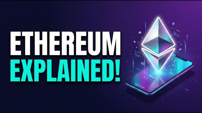 What Actually Is Ethereum? Crypto for Absolute Beginners